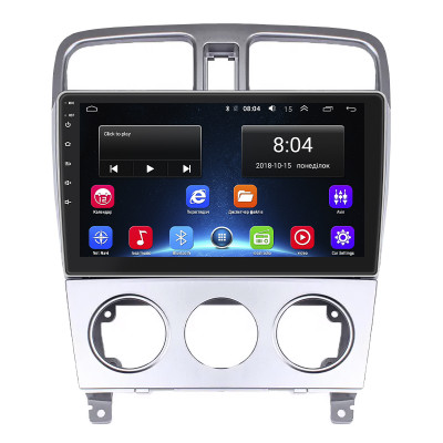 Штатная магнитола Lesko для Subaru Forester II 2002-2005 экран 9" 2/32Gb Wi-Fi GPS Base