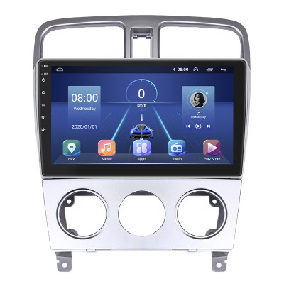 Штатная магнитола Lesko для Subaru Forester II 2002-2005 экран 9" 6/128Gb 4G Wi-Fi GPS Top