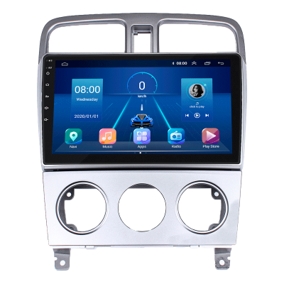 Штатная магнитола Lesko для Subaru Forester II Рестайлинг 2005-2008 экран 9" 2/32Gb 4G Wi-Fi GPS Top