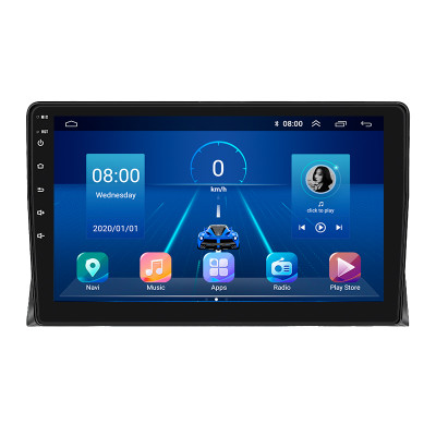 Штатная магнитола Lesko для Volkswagen Multivan T5 Рестайлинг 2009-2015 экран 9" 2/32Gb 4G Wi-Fi GPS Top