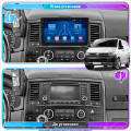 Штатная магнитола Lesko для Volkswagen Multivan T5 Рестайлинг 2009-2015 экран 9" 2/32Gb 4G Wi-Fi GPS Top