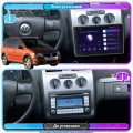 Штатная магнитола Lesko для Volkswagen Touran I Рестайлинг 2006-2010 экран 10" 4/64Gb 4G Wi-Fi GPS Top