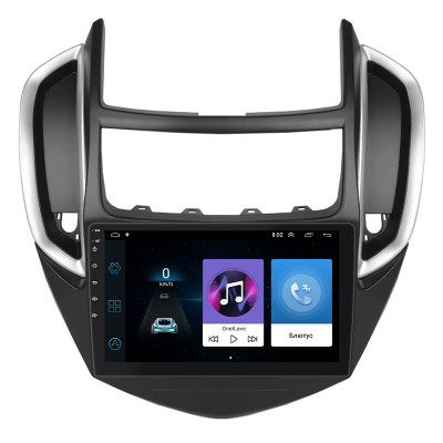 Штатная магнитола Lesko для Chevrolet Trax I 2013-2017 экран 9" 1/16Gb Wi-Fi GPS Base