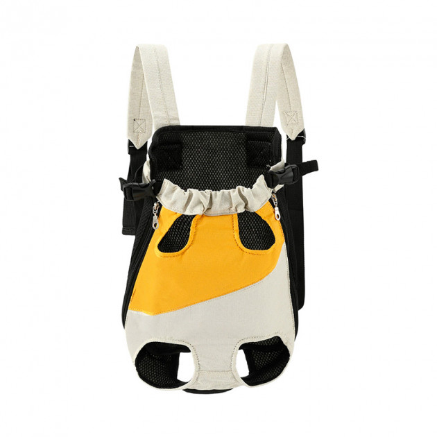 Рюкзак- кенгуру для животных A10010-YW Yellow White L