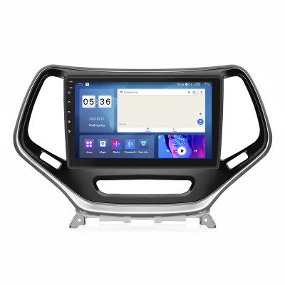 Штатная магнитола Lesko для Jeep Cherokee V (KL) Рестайлинг 2018-н.в экран 10" 4/64Gb CarPlay 4G Wi-Fi GPS Prime