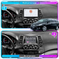 Штатная магнитола Lesko для Mitsubishi Grandis Manual A/C 2003-2011 экран 9" 4/64 QLED CarPlay 4G Wi-Fi GPS 360 Prime