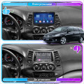 Штатная магнитола Lesko для Mitsubishi Grandis Manual A/C 2003-2011 экран 9" 4/64Gb 4G Wi-Fi GPS Top