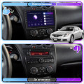 Штатная магнитола Lesko для Nissan Altima IV (L32) Manual AC 2006-2009 экран 9" 4/64Gb CarPlay 4G Wi-Fi GPS Prime