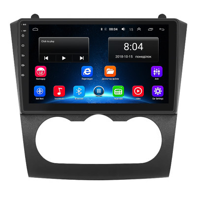 Штатная магнитола Lesko для Nissan Altima IV (L32) Рестайлинг Manual AC 2009-2013 экран 9" 2/32Gb Wi-Fi GPS Base