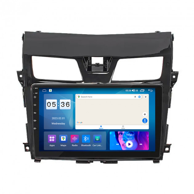 Штатная магнитола Lesko для Nissan Altima V (L33) 2012-2015 экран 10" 2/32Gb CarPlay 4G Wi-Fi GPS Prime