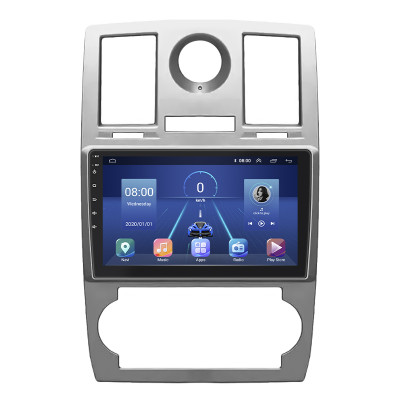 Штатная магнитола Lesko для Chrysler 300C I 2004-2011 экран 9" 2/32Gb 4G Wi-Fi GPS Top