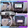 Штатная магнитола Lesko для Nissan Altima V (L33) 2012-2018 экран 9" 4/64 QLED CarPlay 4G Wi-Fi GPS 360 Prime