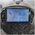 Штатная магнитола Lesko для Nissan Juke I 2010-2014 экран 9" 6/128Gb 4G Wi-Fi GPS Top