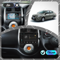 Штатная магнитола Lesko для Nissan Latio I (N17) Рестайлинг 2014-2016 экран 9" 2/32Gb 4G Wi-Fi GPS Top