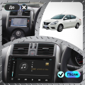 Штатная магнитола Lesko для Nissan Latio I (N17) Рестайлинг 2014-2016 экран 9" 4/64Gb 4G Wi-Fi GPS Top