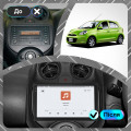 Штатная магнитола Lesko для Nissan March IV (K13) Рестайлинг 2013-н.в. экран 9" 4/64 QLED CarPlay 4G Wi-Fi GPS 360 Prime