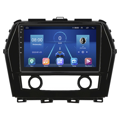 Штатная магнитола Lesko для Nissan Maxima VIII (A36) Рестайлинг 2018-н.в. экран 10" 4/64Gb 4G Wi-Fi GPS Top