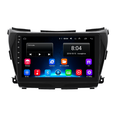 Штатная магнитола Lesko для Nissan Murano III (Z52) 2014-н.в. экран 10" 2/32Gb Wi-Fi GPS Base