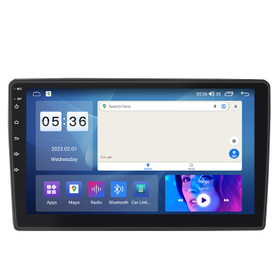 Штатная магнитола Lesko для Nissan Navara (Frontier) III (D40) ver 2 2005-2010 экран 9" 4/64Gb CarPlay 4G Wi-Fi GPS Prime