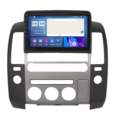 Штатная магнитола Lesko для Nissan Navara (Frontier) III (D40) Рестайлинг 2010-2015 экран 9" 2/32Gb CarPlay 4G Wi-Fi GPS Prime