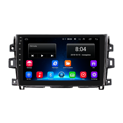 Штатная магнитола Lesko для Nissan Navara (Frontier) IV (D23) 2014- экран 10" 2/32Gb Wi-Fi GPS Base