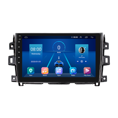 Штатная магнитола Lesko для Nissan Navara (Frontier) IV (D23) 2014-2016 экран 10" 4/32Gb 4G Wi-Fi GPS Top