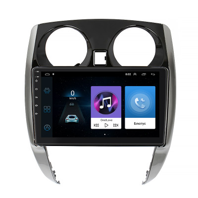 Штатная магнитола Lesko для Nissan Note II 2012-2016 экран 10" 1/16Gb Wi-Fi GPS Base