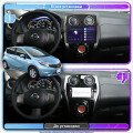 Штатная магнитола Lesko для Nissan Note II 2012-2016 экран 10" 4/64Gb 4G Wi-Fi GPS Top