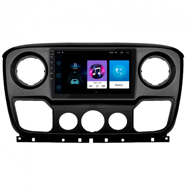 Штатная магнитола Lesko для Nissan NV400 I 2010-н.в. экран 10" 1/16Gb Wi-Fi GPS Base