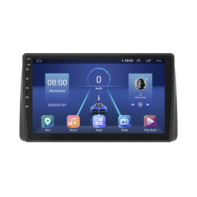 Штатная магнитола Lesko для Chrysler Voyager V Рестайлинг 2011-2016 экран 9" 4/64Gb 4G Wi-Fi GPS Top