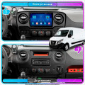 Штатная магнитола Lesko для Nissan NV400 I 2010-н.в. экран 10" 6/128Gb 4G Wi-Fi GPS Top