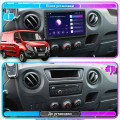 Штатная магнитола Lesko для Nissan NV400 I ver 2 2010-н.в. экран 10" 6/128Gb 4G Wi-Fi GPS Top