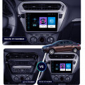 Штатная магнитола Lesko для Citroen C-Elysee I 2012-2016 экран 9" 1/16Gb Wi-Fi GPS Base