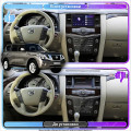 Штатная магнитола Lesko для Nissan Patrol VI (Y62) 2010-2014 экран 9" 2/32Gb 4G Wi-Fi GPS Top