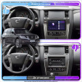 Штатная магнитола Lesko для Nissan Patrol VI (Y62) ver 2 2010-2020 экран 10" 2/32Gb Wi-Fi GPS Base