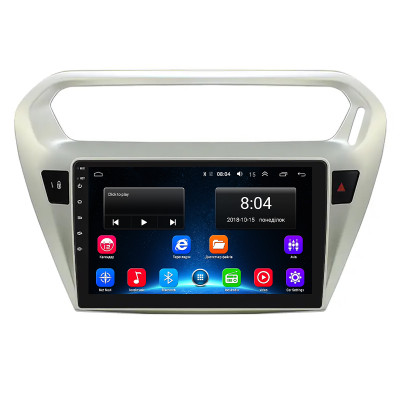 Штатная магнитола Lesko для Citroen C-Elysee I 2012-2016 экран 9" 2/32Gb Wi-Fi GPS Base