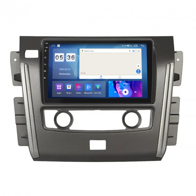 Штатная магнитола Lesko для Nissan Patrol VI (Y62) ver 2 2010-2020 экран 10" 4/64Gb CarPlay 4G Wi-Fi GPS Prime
