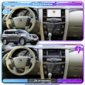 Штатная магнитола Lesko для Nissan Patrol VI (Y62) Рестайлинг 2014-н.в. экран 9" 4/64 QLED CarPlay 4G Wi-Fi GPS 360 Prime