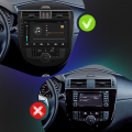 Штатная магнитола Lesko для Nissan Pulsar VI (C13) 2014-2018 экран 10" 4/32Gb 4G Wi-Fi GPS Top