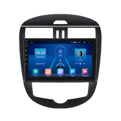 Штатная магнитола Lesko для Nissan Pulsar VI (C13) 2014-2018 экран 10" 6/128Gb 4G Wi-Fi GPS Top