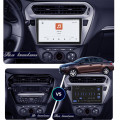 Штатная магнитола Lesko для Citroen C-Elysee I 2012-2016 экран 9" 4/64 QLED CarPlay 4G Wi-Fi GPS 360 Prime