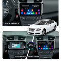 Штатная магнитола Lesko для Nissan Sentra VII (B17) 2012-2017 экран 10" 2/32Gb Wi-Fi GPS Base