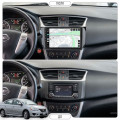 Штатная магнитола Lesko для Nissan Sentra VII (B17) 2012-2017 экран 10" 6/128Gb 4G Wi-Fi GPS Top