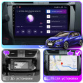 Штатная магнитола Lesko для Nissan Tiida II 2015-2018 экран 10" 4/64Gb CarPlay 4G Wi-Fi GPS Prime