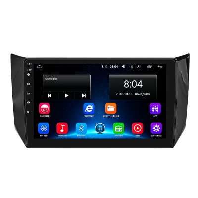 Штатная магнитола Lesko для Nissan Tiida II 2015-2018 экран 10" 2/32Gb 4G Wi-Fi GPS Top