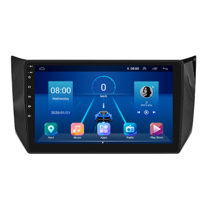 Штатная магнитола Lesko для Nissan Tiida II 2015-2018 экран 10" 4/64Gb 4G Wi-Fi GPS Top