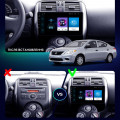 Штатная магнитола Lesko для Nissan Versa II 2012-2014 экран 9" 2/32Gb Wi-Fi GPS Base
