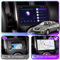 Штатная магнитола Lesko для Nissan Versa II 2012-2014 экран 9" 4/64Gb CarPlay 4G Wi-Fi GPS Prime