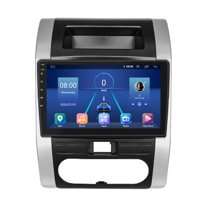 Штатная магнитола Lesko для Nissan X-Trail II 2007-2011 экран 10" 2/32Gb 4G Wi-Fi GPS Top