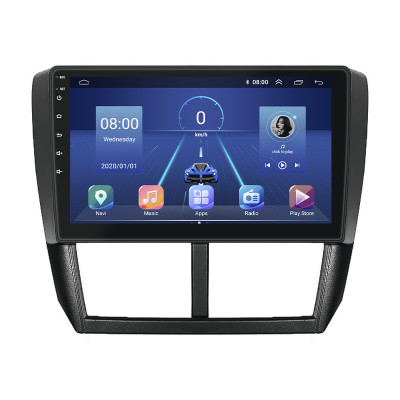 Штатная магнитола Lesko для Subaru Forester III Рестайлинг 2011-2013 экран 9" 2/32Gb 4G Wi-Fi GPS Top